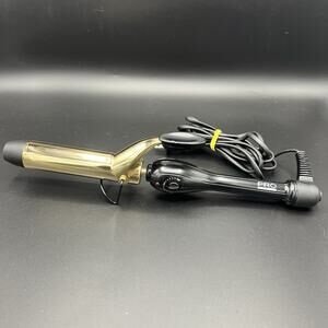 Pro Beauty Tools 24-hour Curls Professional Gold Curling Iron 1-1/4" PBIR1880